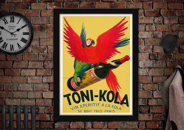 Toni Kola Vintage Style Poster