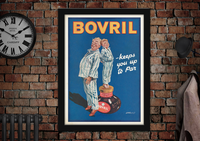 Bovril Vintage Style Food Advertising Poster