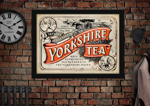 Yorkshire Tea Vintage Poster
