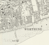 Worthing Old Map c1905