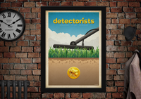Detectorists Movie Poster starring Mackenzie Crook and Toby Jones