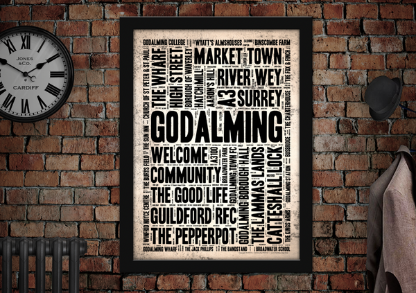 Godalming Town Poster