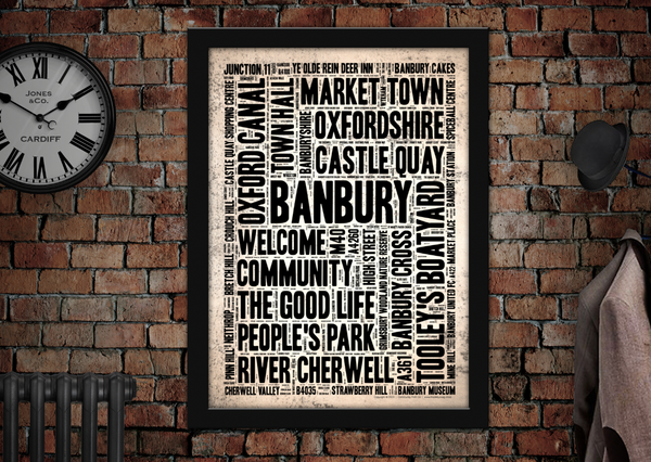 Banbury Town Poster