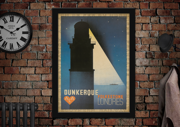 Dunkerque Folkestone Poster