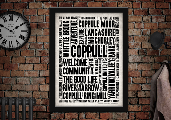 Coppull Town Poster