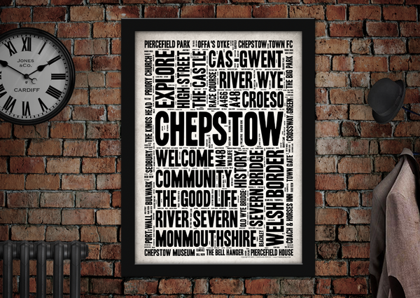 Chepstow Town Poster