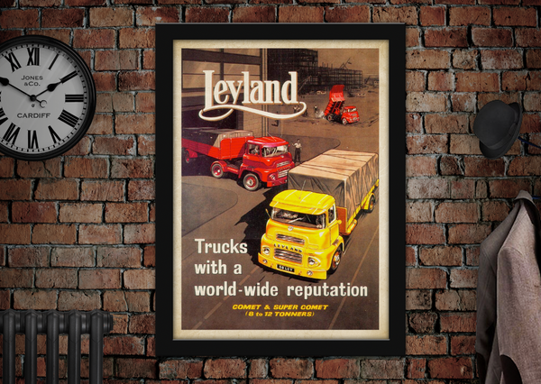 Leyland Comet Poster