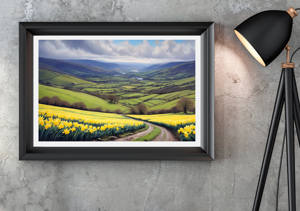 The Welsh Valleys Painting