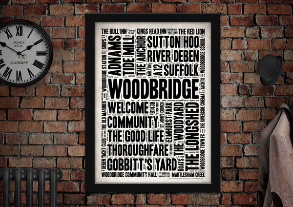 Woodbridge Town Poster
