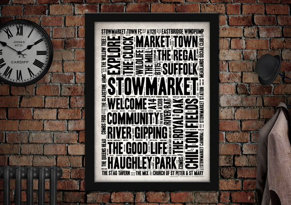 Stowmarket Town Poster