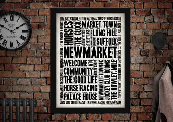 Newmarket Town Poster