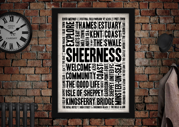 Sheerness Town Poster
