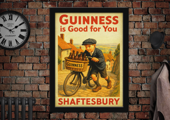Shaftesbury Guinness is Good For You Poster