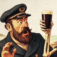 Shiver Me Guinness Swanbridge Sully Penarth Vintage Style Advertising Poster