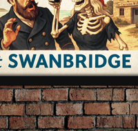 Shiver Me Guinness Swanbridge Sully Penarth Vintage Style Advertising Poster 