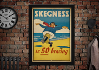 Skegness Railway Advertising Poster