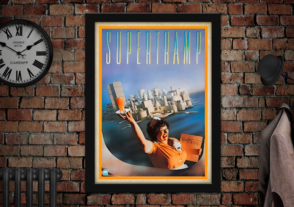 Supertramp Breakfast in America Music Album Poster