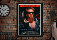 Terminator 1984 Film Cinema Advertising Poster