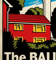 The Balloon Fairwater Pentrebane Cardiff Vintage Advertising Poster
