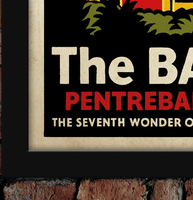 The Balloon Fairwater Pentrebane Cardiff Vintage Advertising Poster