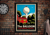 The Balloon Fairwater Pentrebane Cardiff Vintage Advertising Poster
