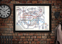 Transport For London Underground Tube Train Map