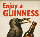 Victoria Park Cardiff Enjoy a Guinness Vintage Style Advertising Poster 4