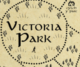 Victoria Park Cardiff Lord of the Rings Middle Earth Map