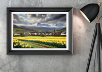 Wales in Spring Painting by Craig Olle