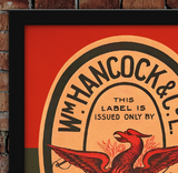 Wm. Hancock & Co. Special Stout Cardiff Vintage Style Drinks Advertising Poster