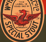 Wm. Hancock & Co. Special Stout Cardiff Vintage Style Drinks Advertising Poster
