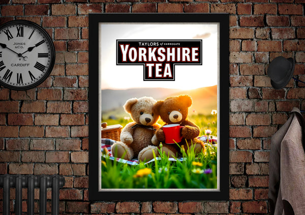 Yorkshire Tea Teddy Bear Picnic Poster