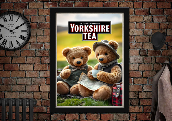 Yorkshire Tea Walking the Dales Poster