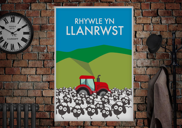 Rhywle yn Llanrwst Poster