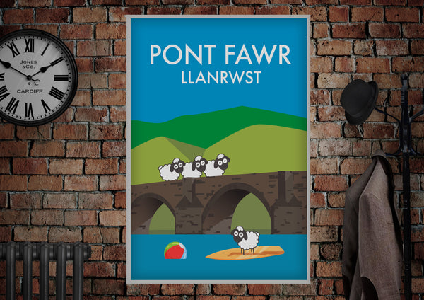 Pont Fawr Llanrwst Poster