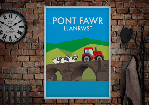Pont Fawr Llanrwst Print - Made by Craig
