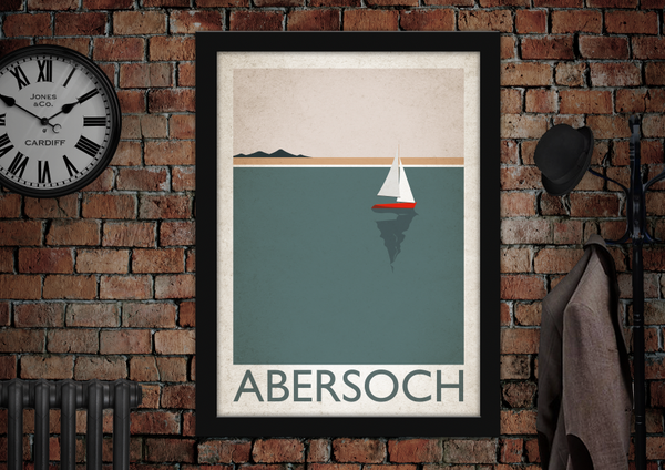Abersoch Sailing Poster