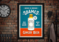 Soames Ginger Ale Poster