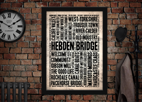 Hebden Bridge Poster