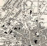Wrexham Map c1905