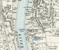 East Cowes Map c1900