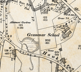 Shaftesbury Map c1900