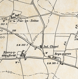Betws-yn-Rhos Map c1905