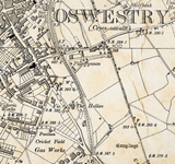 Oswestry Map c1905