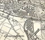 Cardiff West, Canton c1895 Map
