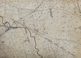 Cardiff West Canton c1850 Map