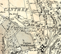 Abergavenny Map c1905