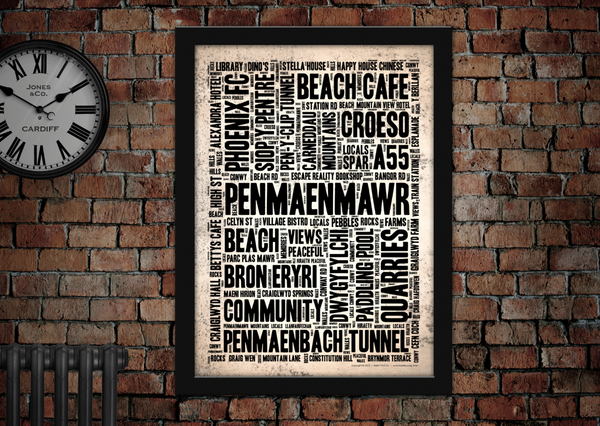 Penmaenmawr Poster