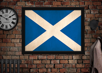 Scottish Flag Print