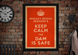 Whaley Bridge Keep Calm Poster
